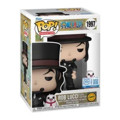 Funko Figuras One Piece^Figura One Piece POP! Rob Lucci con Hattori Vinilo 10 cm