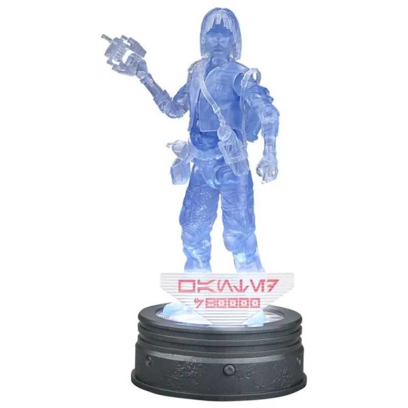 New Figura Osha Aniseya 15 cm - Star Wars Black Series Holocomm Collection Replicas Y Coleccionismo Star Wars