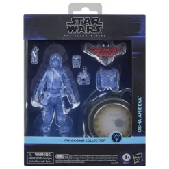 New Figura Osha Aniseya 15 cm - Star Wars Black Series Holocomm Collection Replicas Y Coleccionismo Star Wars