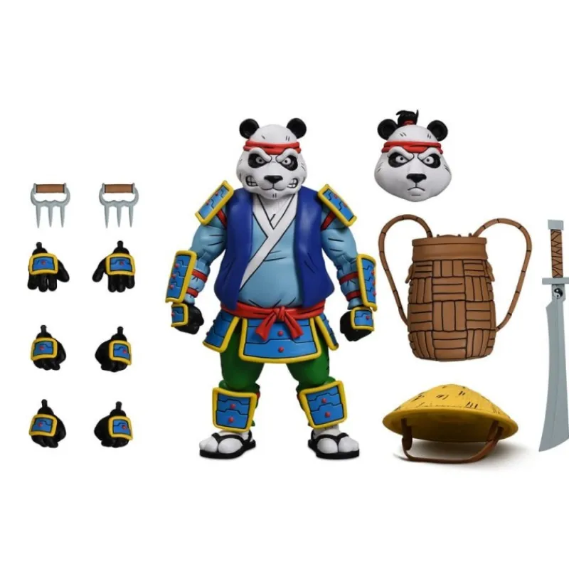 Neca Las Tortugas Ninja^Figura Panda Khan Tortugas Ninja 18 cm articulada