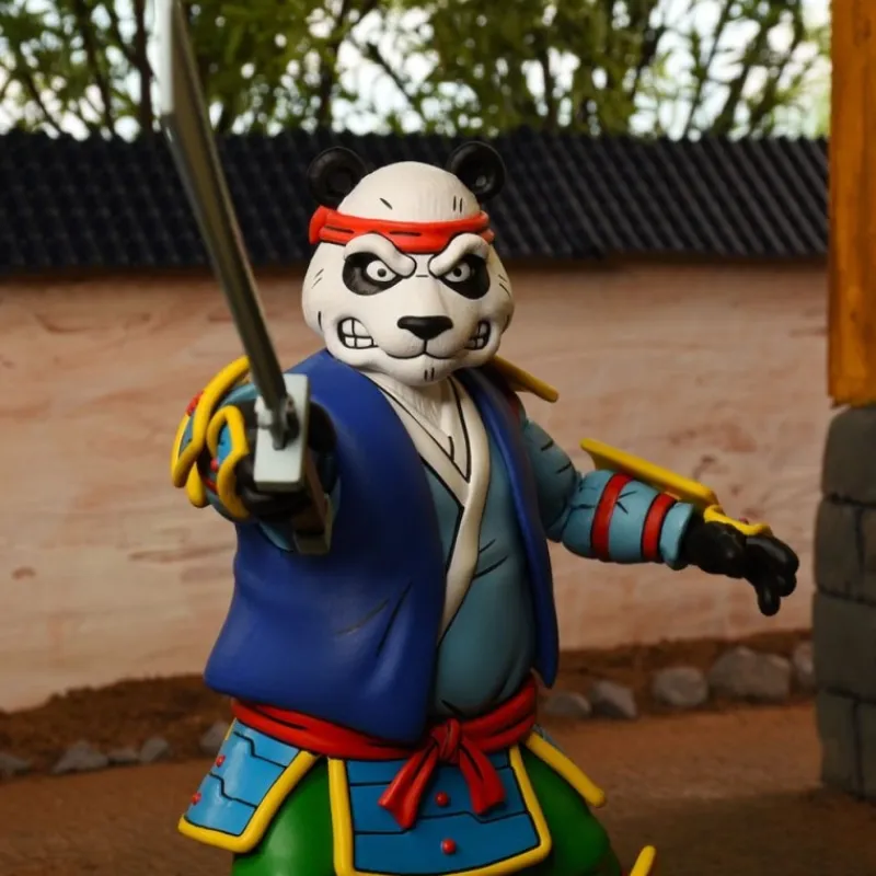 Neca Las Tortugas Ninja^Figura Panda Khan Tortugas Ninja 18 cm articulada