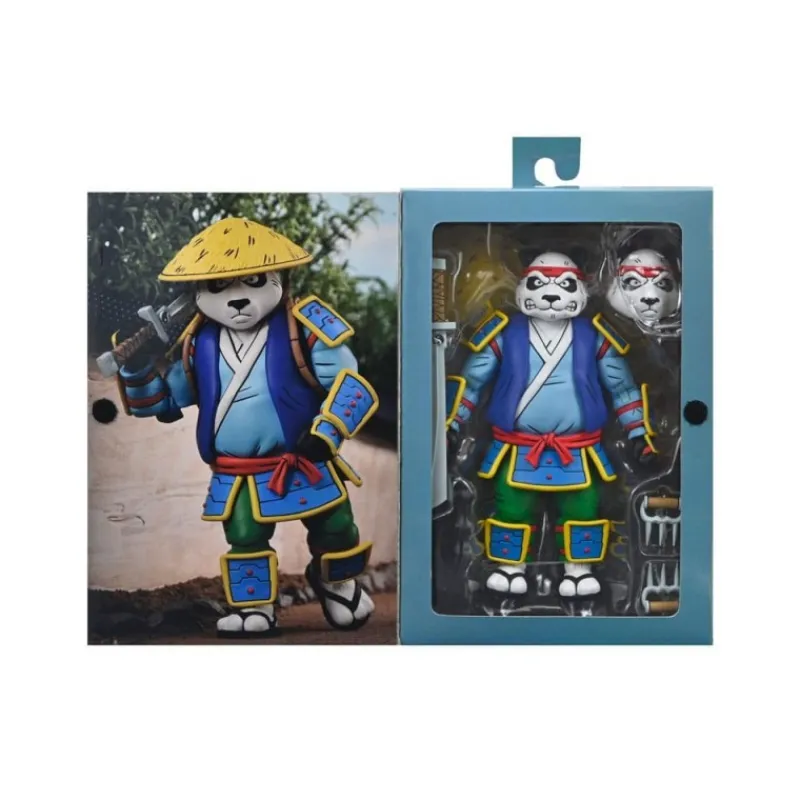 Neca Las Tortugas Ninja^Figura Panda Khan Tortugas Ninja 18 cm articulada