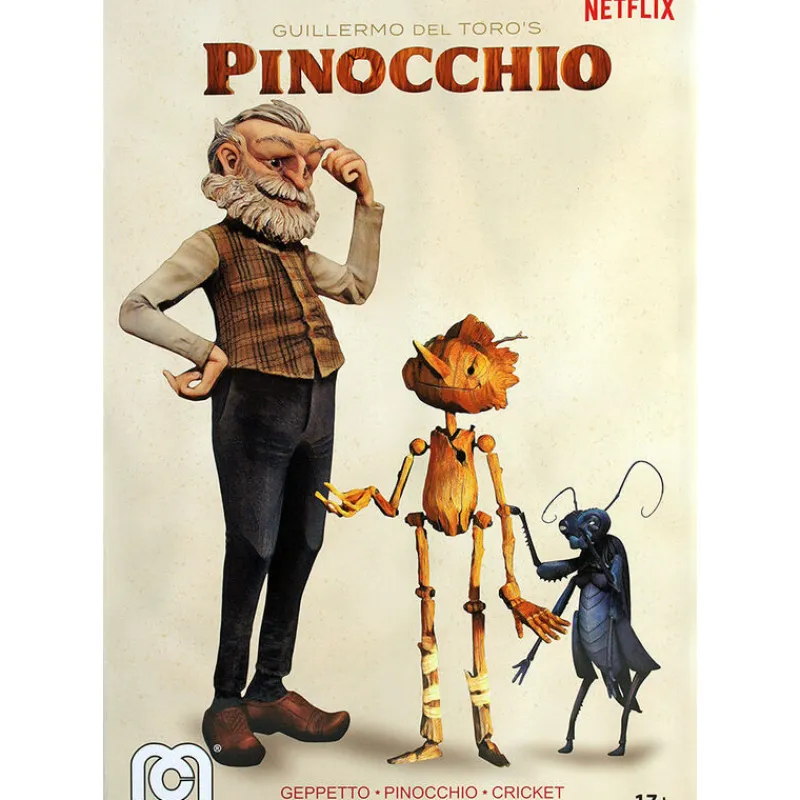 New Figura Pinocho, Gepetto y Cricket Figuras Disney De Colección