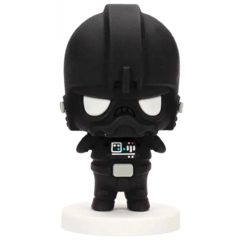 Otros Fabricantes Regalos Star Wars Por Personaje |Replicas Y Coleccionismo Star Wars ^Figura Pokis Piloto TIE Star Wars 6 cm