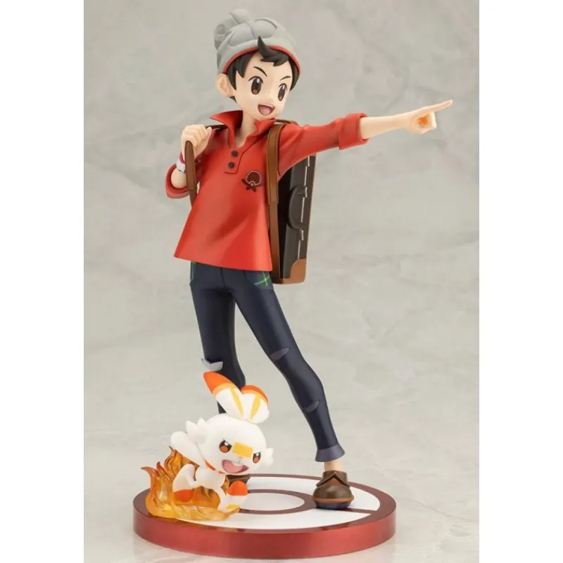 Kotobukiya Descuentos Gaming|Figuras^Figura Pokémon Victor & Scorbunny ARTFX J 21 cm