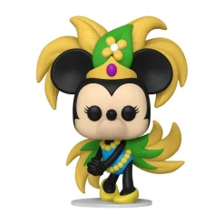 Funko Películas Y Personajes De Disney ·Mickey & Minnie|Funko Pop Disney^Figura POP! Disney Minnie Carnaval 9 cm de
