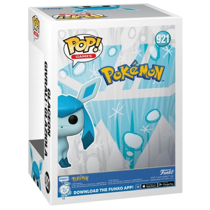 Funko Eevee|Funko Pop! Pokemon^Figura POP! Games de Vinilo Pokémon Glaceon 9 cm
