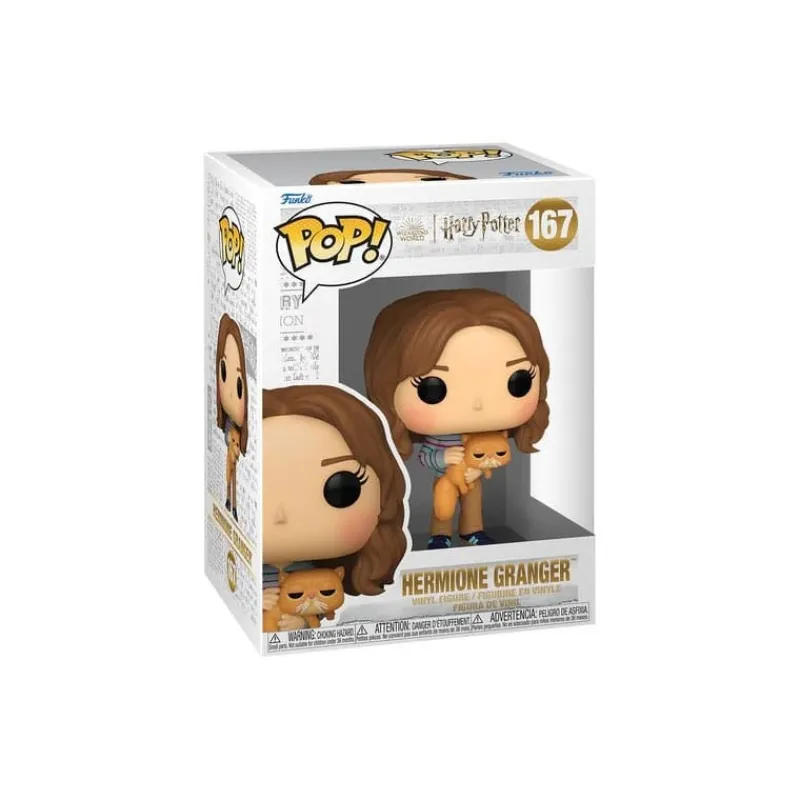 Funko Funko Pop Harry Potter^Figura POP! Hermione con Crookshanks 9 cm - Harry Potter