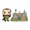 Funko Figuras El Señor De Los Anillos ^Figura POP! Town Elrond & Rivendell 9 cm -