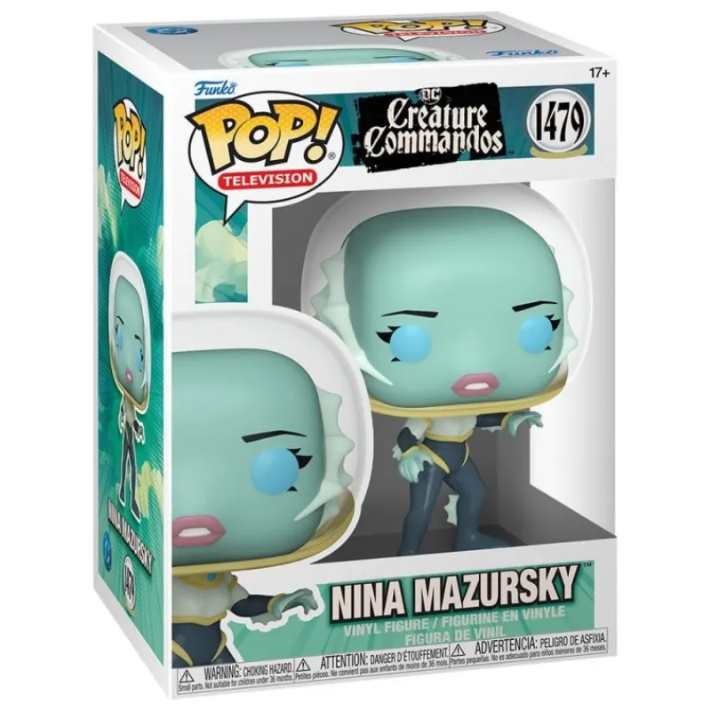 Figura POP! TV Creature Commandos Dr. Nina Mazursky 9 cm Regalos De Otras Series