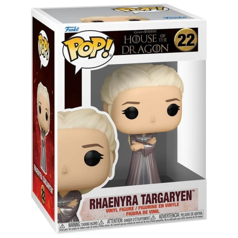 Outlet Figura POP! TV Vinyl Rhaynera Targaryen 9 cm La Casa del Dragón Juego De Tronos Y La Casa Del Dragón