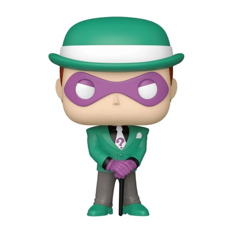 Funko Regalos De Superhéroes Dc|Regalos De Villanos Dc^Figura POP! Vinyl The Riddler - Batman: The Animated Series
