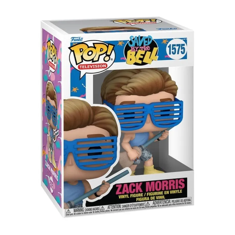 Best Figura POP! Zack Salvados por la campana 30 Aniversario 9 cm Regalos De Otras Series