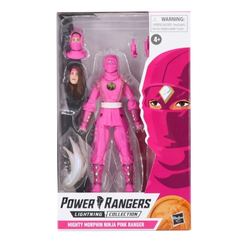 Sale Figura Power Ranger Mighty Morphin Ranger Rosa Power Rangers