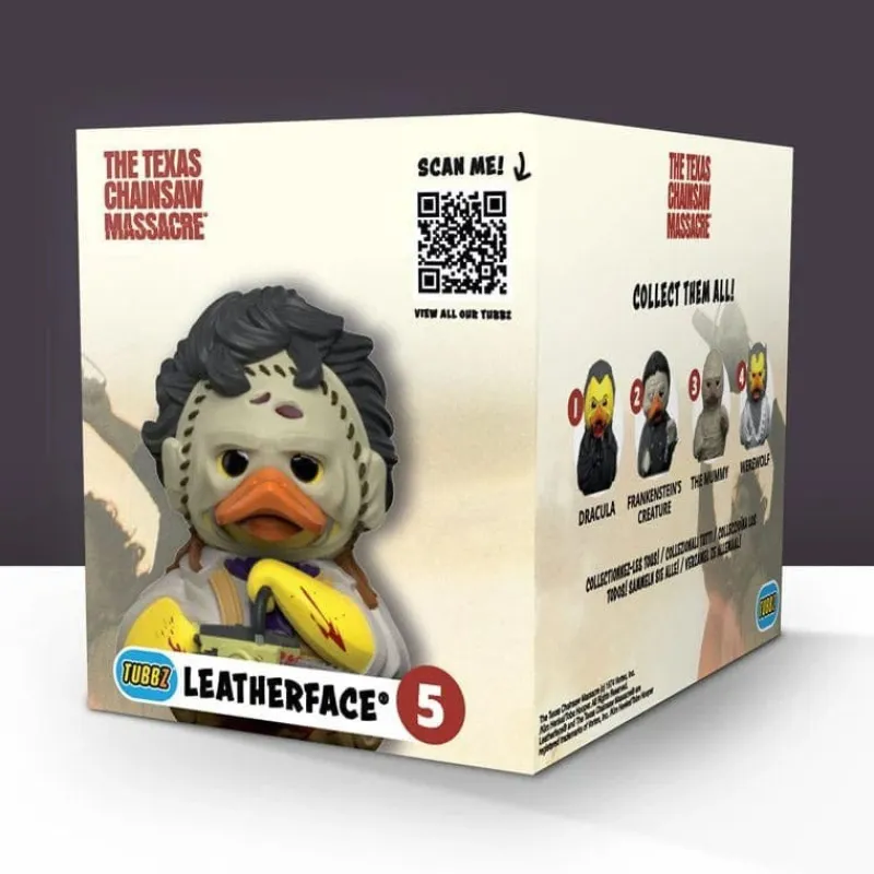 Hot Figura PVC Leatherface Tubbz de Texas Chainsaw Massacre 5 cm Coleccionismo De Miedo Y Terror|Más Regalos De Cine De Terror