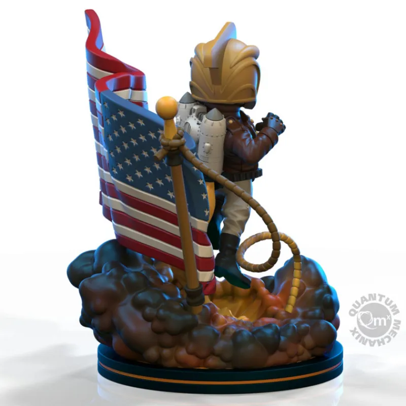 Outlet Figura Qfig Disney The Rocketeer Cliff Secord Figuras Disney De Colección