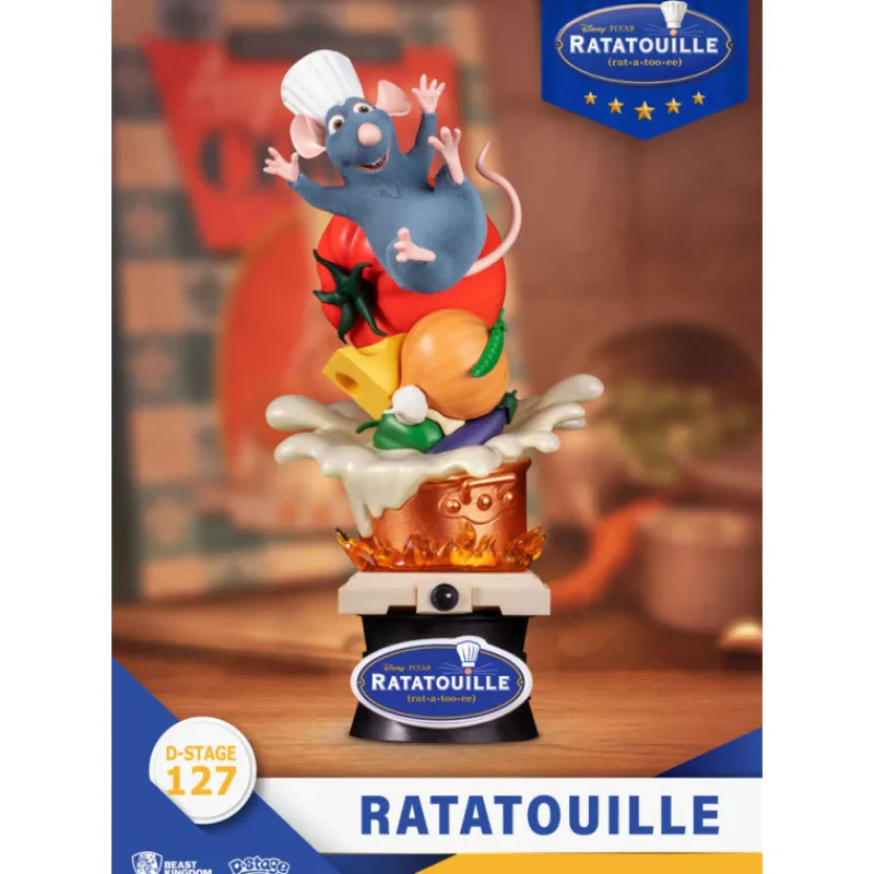 Beast Kingdom Más Regalos De Disney|Figuras Disney De Colección ^Figura Ratatouille Remy