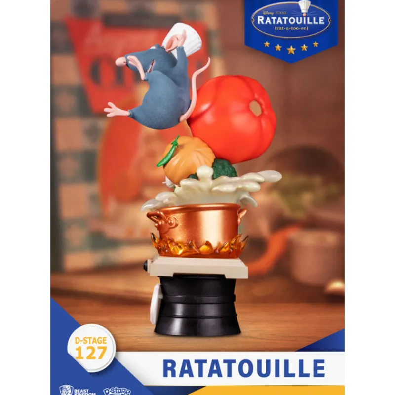 Beast Kingdom Más Regalos De Disney|Figuras Disney De Colección ^Figura Ratatouille Remy