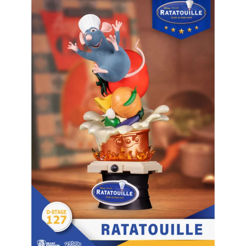 Beast Kingdom Más Regalos De Disney|Figuras Disney De Colección ^Figura Ratatouille Remy