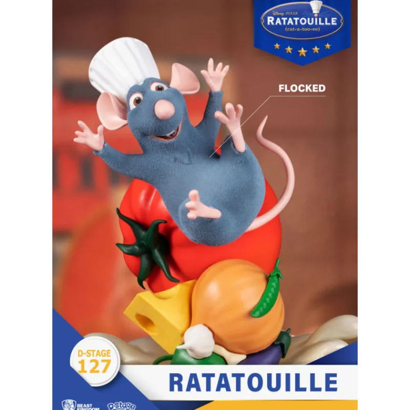 Beast Kingdom Más Regalos De Disney|Figuras Disney De Colección ^Figura Ratatouille Remy