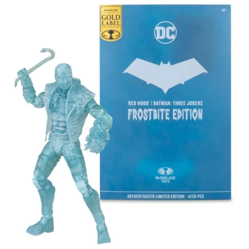 Hot Figura Red Hood DC Multiverse Frostbite Gold Label 18 cm Regalos De Superhéroes Dc|Figuras Dc