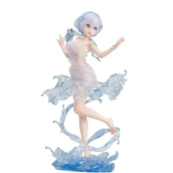 Design COCO Figuras^Figura Re:Zero Rem Vestido Aqua PVC 1/7 23 cm