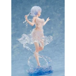 Design COCO Figuras^Figura Re:Zero Rem Vestido Aqua PVC 1/7 23 cm
