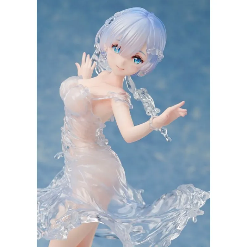 Design COCO Figuras^Figura Re:Zero Rem Vestido Aqua PVC 1/7 23 cm