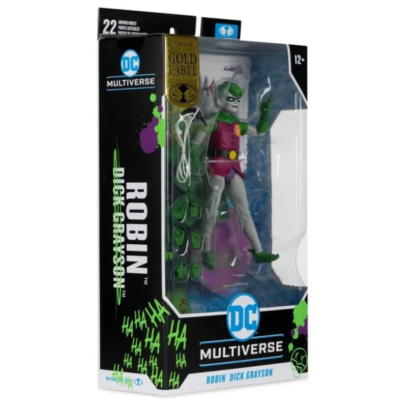 Figura Robin Jokerized DC Multiverse Gold Label 18 cm Regalos De Villanos Dc|Figuras Dc