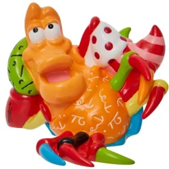 Enesco Películas Y Personajes De Disney ·La Sirenita Ariel Y Flounder|Figuras Disney De Colección ^Figura Sebastián Britto La Sirenita