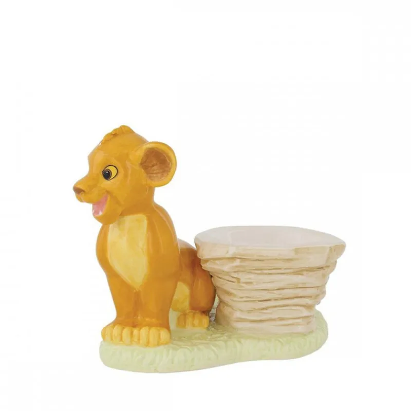 Enesco Más Regalos De Disney|Películas Y Personajes De Disney ·El Rey León^Figura Simba Huevera El Rey León