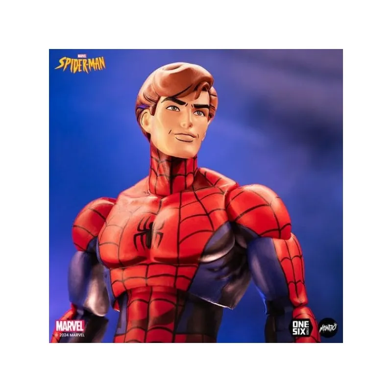 Mondo Superhéroes Marvel|Coleccionismo Marvel^Figura Spider-Man 30 cm a escala 1/6 con accesorios