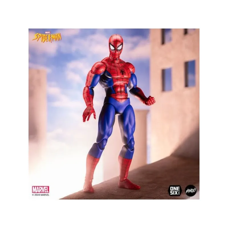 Mondo Superhéroes Marvel|Coleccionismo Marvel^Figura Spider-Man 30 cm a escala 1/6 con accesorios