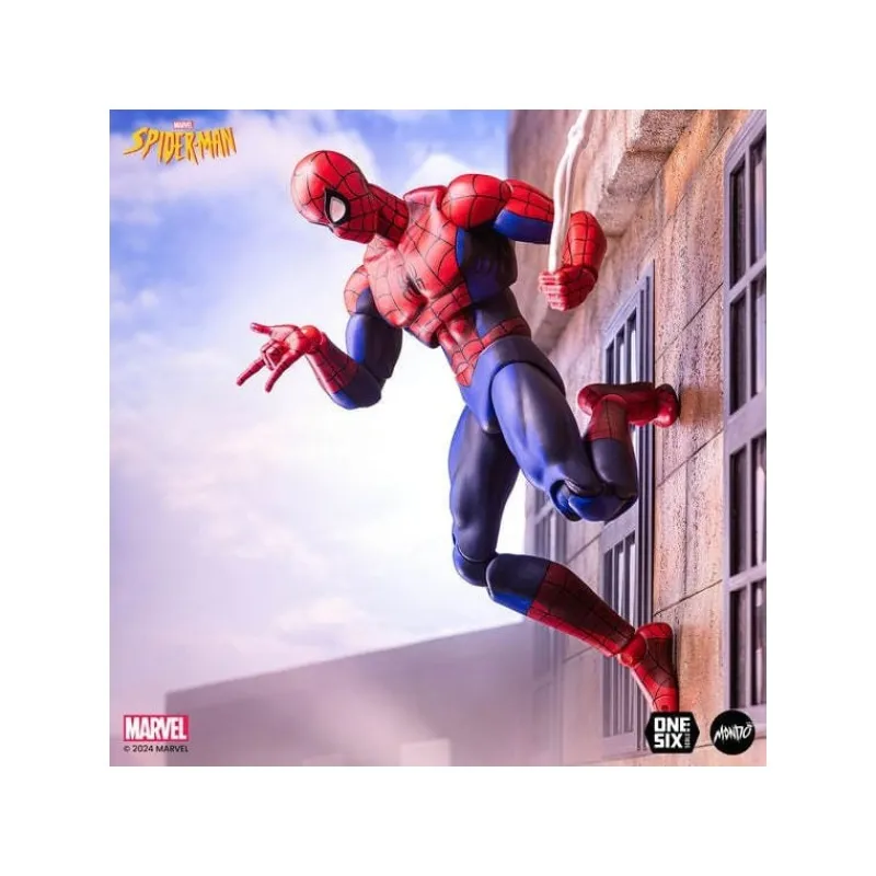 Mondo Superhéroes Marvel|Coleccionismo Marvel^Figura Spider-Man 30 cm a escala 1/6 con accesorios