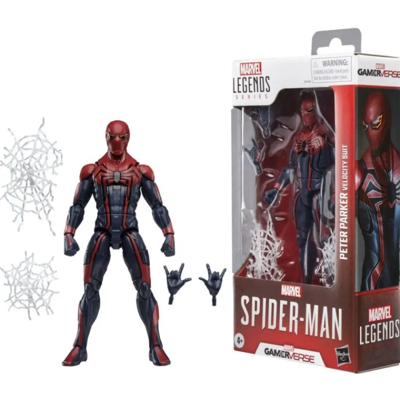 Sale Figura Spider-Man Gamerverse Peter Parker Velocity Suit 15 cm Superhéroes Marvel|Coleccionismo Marvel