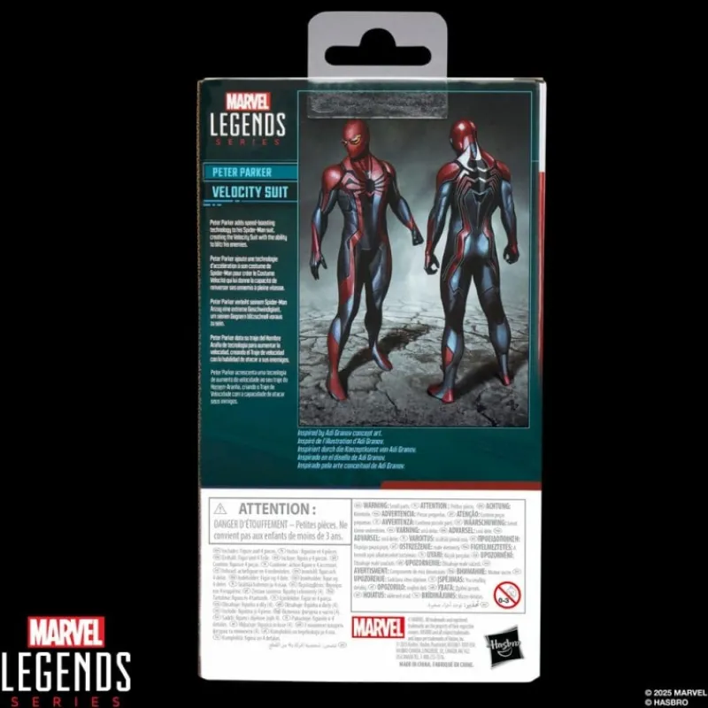 Sale Figura Spider-Man Gamerverse Peter Parker Velocity Suit 15 cm Superhéroes Marvel|Coleccionismo Marvel