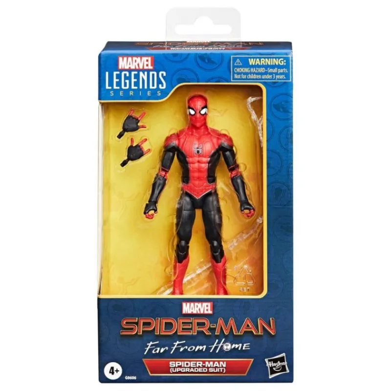 Hot Figura Spider-Man Upgraded Suit Marvel Legends 15 cm Superhéroes Marvel|Coleccionismo Marvel