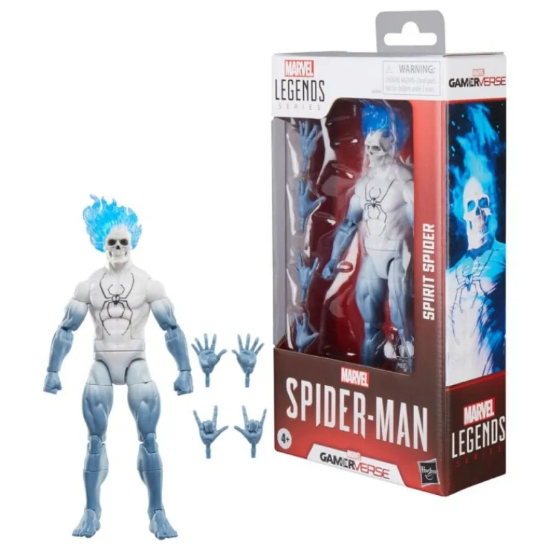 Hot Figura Spirit Spider Marvel Legends Gamerverse 15 cm Superhéroes Marvel|Coleccionismo Marvel