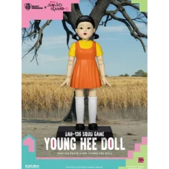 Sale Figura Squid Game Young Hee Doll 30 cm con sonido El Juego Del Calamar