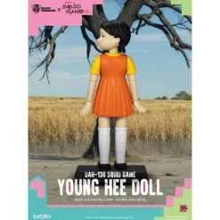 Sale Figura Squid Game Young Hee Doll 30 cm con sonido El Juego Del Calamar
