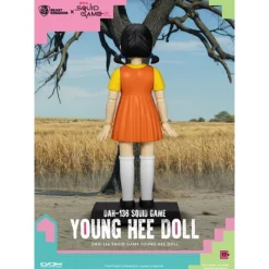 Sale Figura Squid Game Young Hee Doll 30 cm con sonido El Juego Del Calamar