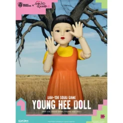 Sale Figura Squid Game Young Hee Doll 30 cm con sonido El Juego Del Calamar