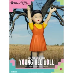 Sale Figura Squid Game Young Hee Doll 30 cm con sonido El Juego Del Calamar