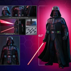 Hot Toys Regalos Star Wars Por Personaje |Replicas Y Coleccionismo Star Wars ^Figura Star Wars 1/6 Darth Vader Dueling Effect 35 cm