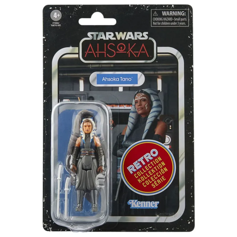 Figura Star Wars: Ahsoka Retro Collection Ahsoka Tano 10 Cm Replicas Y Coleccionismo Star Wars