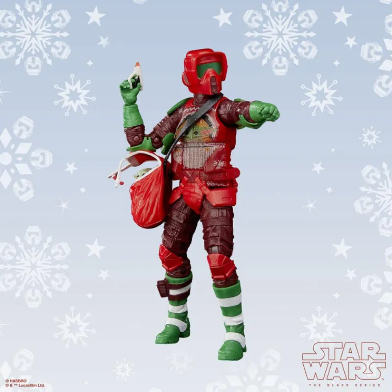 Hot Figura Star Wars Black Series Scout Trooper (Holiday Edition) 15 Cm Replicas Y Coleccionismo Star Wars