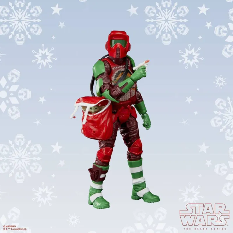 Hot Figura Star Wars Black Series Scout Trooper (Holiday Edition) 15 Cm Replicas Y Coleccionismo Star Wars