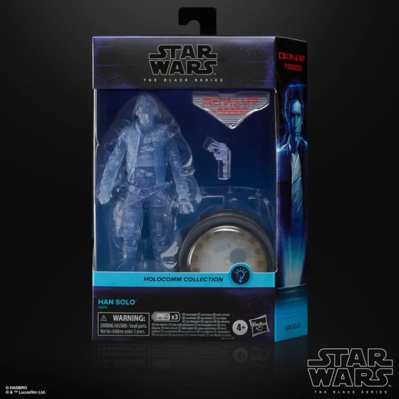 Clearance Figura Star Wars Black Series Holocomm Collection Han Solo 15 Cm Replicas Y Coleccionismo Star Wars