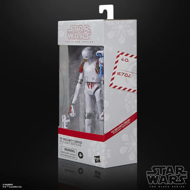 Hasbro Replicas Y Coleccionismo Star Wars ^Figura Star Wars Black Series Kx Security Droid (Holiday Edition) 15 Cm