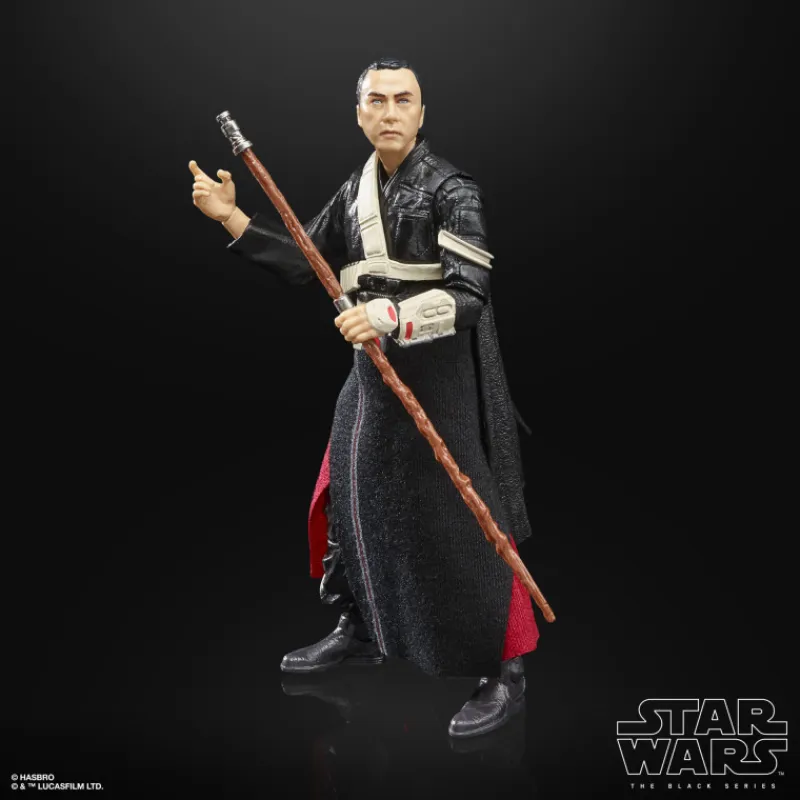 Hasbro Replicas Y Coleccionismo Star Wars ^Figura Star Wars Chirrut Îmwe Serie Black